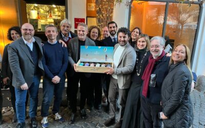 Cantine Ippolito 1845 presenta il progetto Taste the Art alla stampa con un lunch stellato